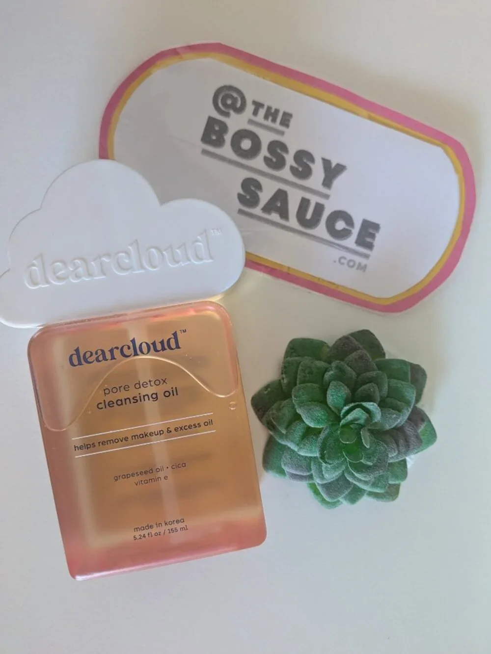 🌸 dearcloud Pore Detox Cica Cleansing Oil K-Beauty Makeup Remover